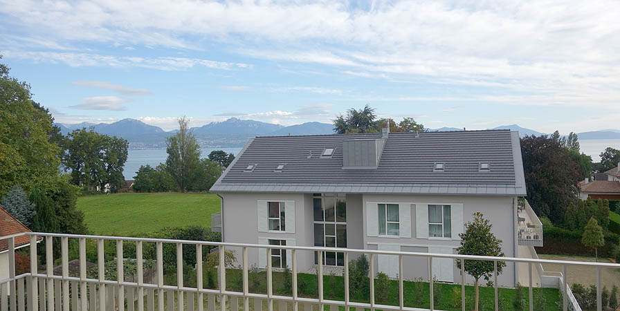 Neubau Wohnhaus, St. Sulpice / Lausanne, Schweiz
